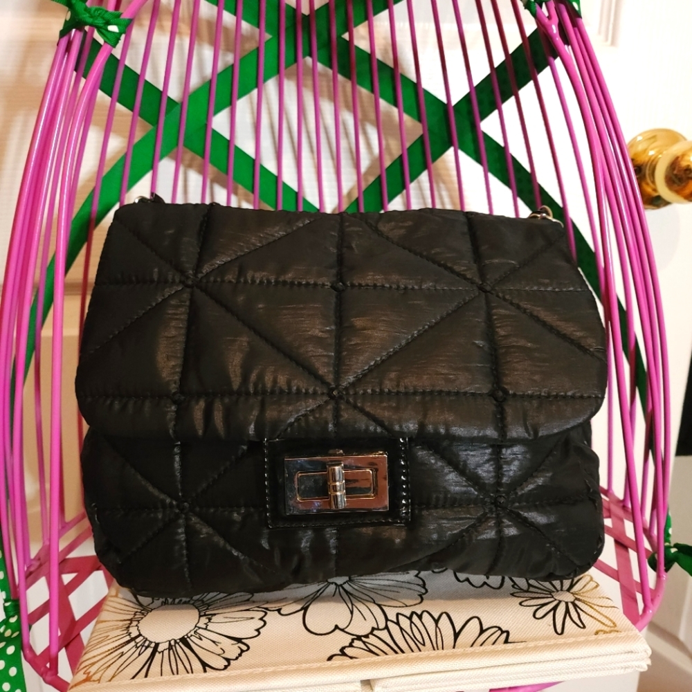 NWT - Big Buddha black shoulder bag